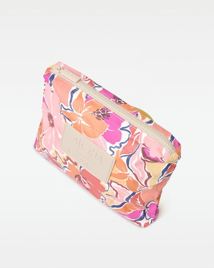 Aloha Lost In Blooms Reversible Small Pouch - Lost In The Blooms