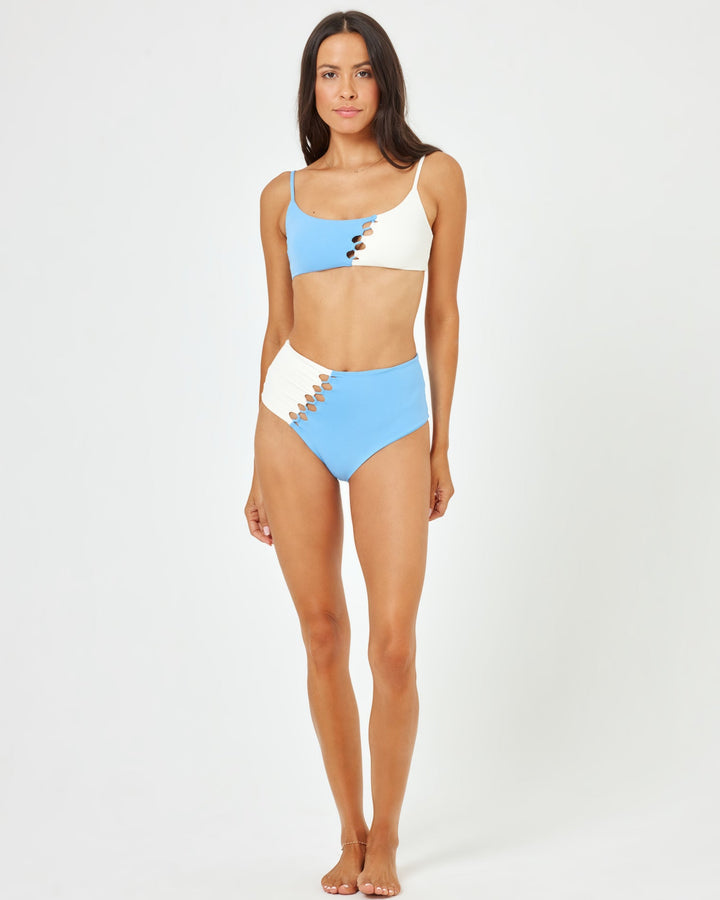 Solstice Bikini Bottom - Aura-Cream