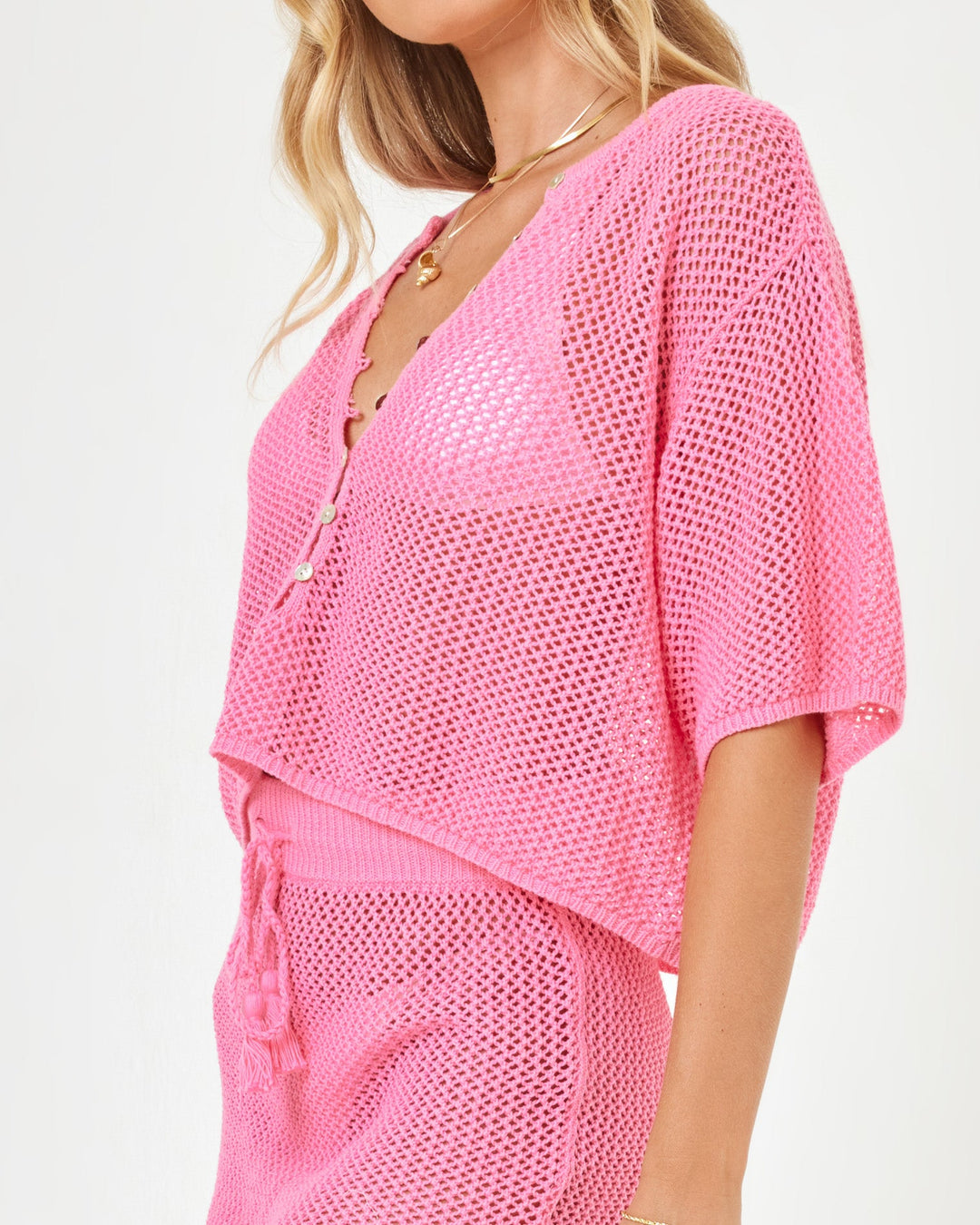 Coast Is Clear Skirt - Guava