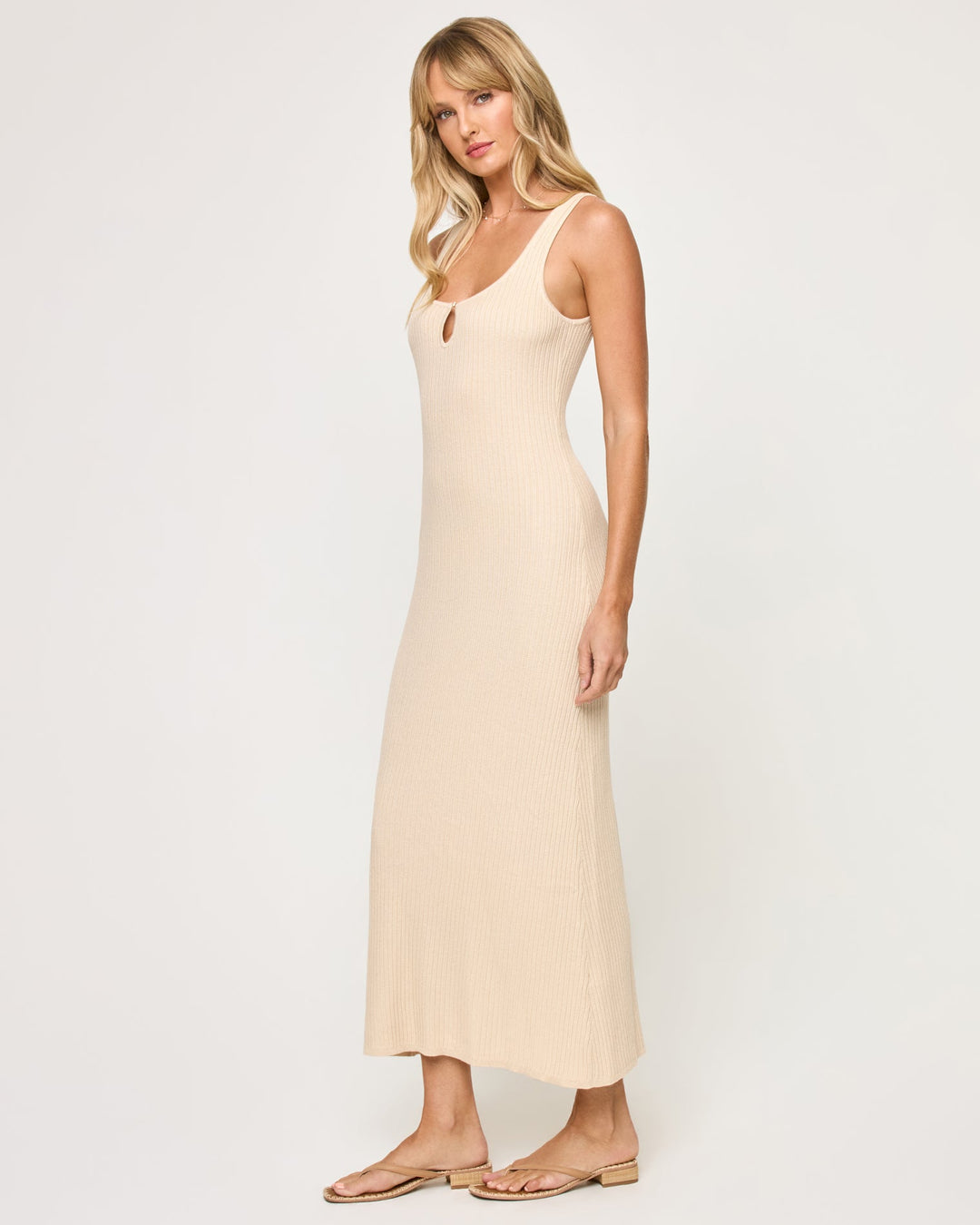 En Route Dress - Oat