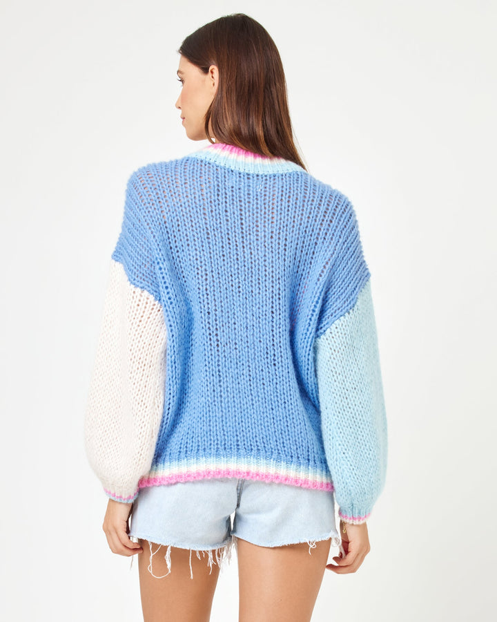 Fenaswim x JVS Lido Cardigan - California Colorblock