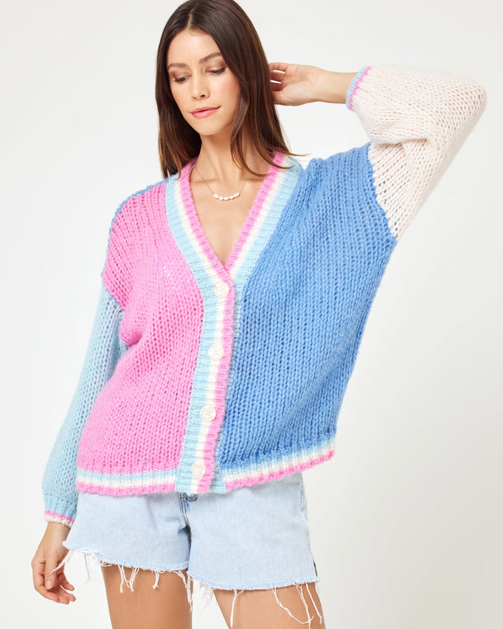 Fenaswim x JVS Lido Cardigan - California Colorblock