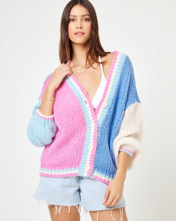 Fenaswim x JVS Lido Cardigan - California Colorblock