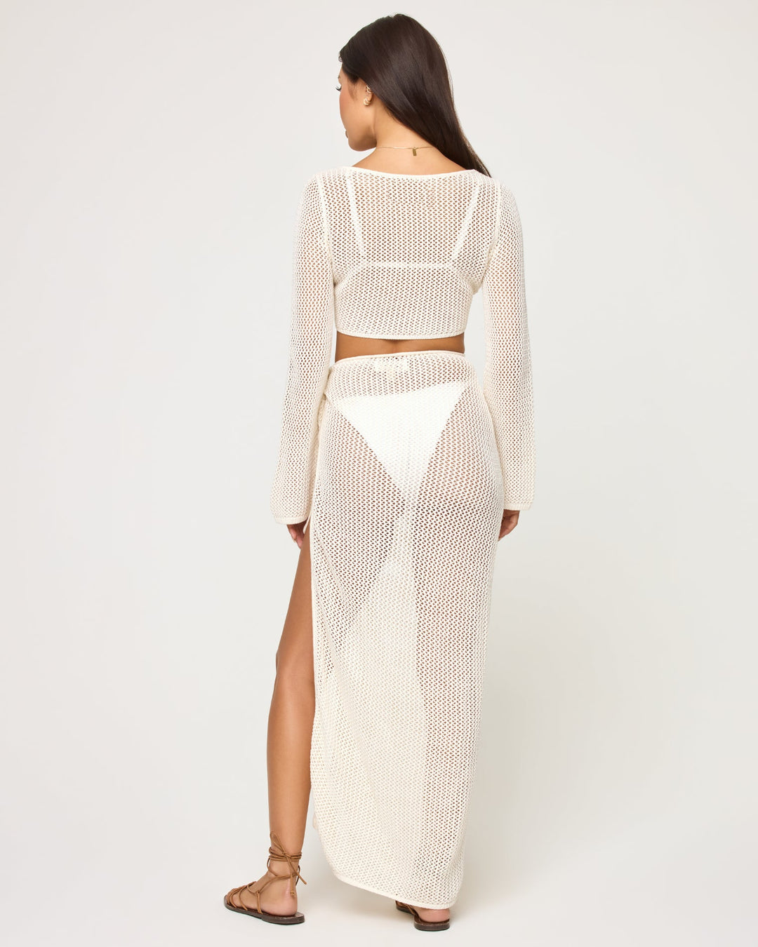 Soliel Sarong Skirt - Cream