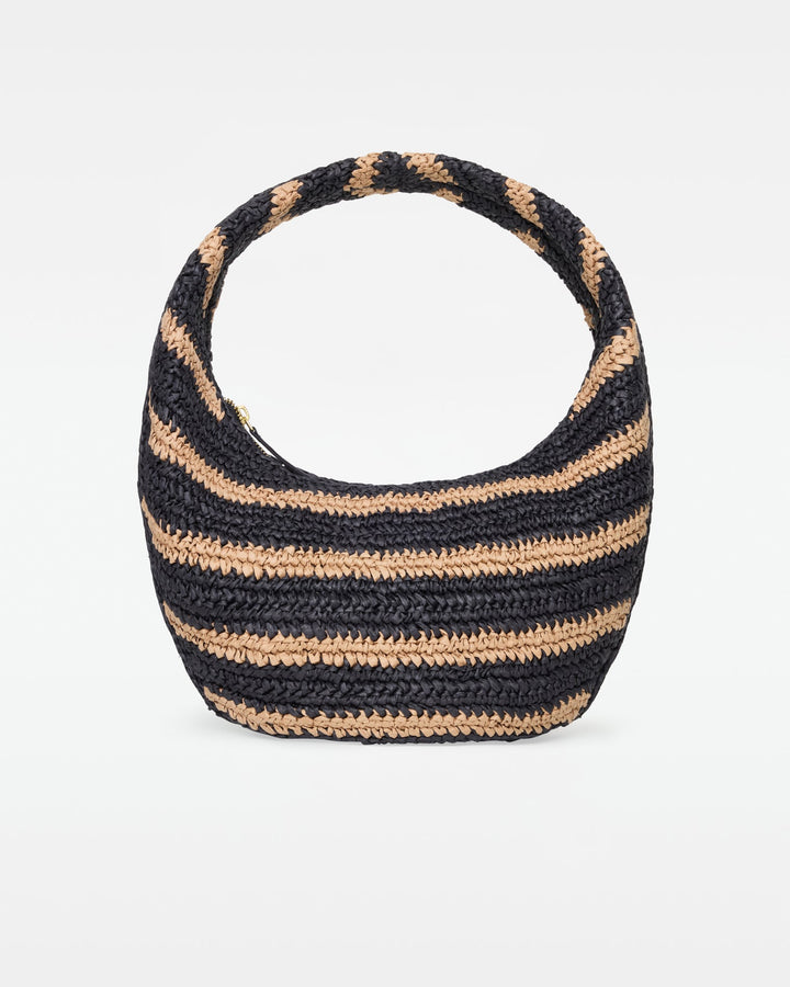 Aya Bag - Natural-Black
