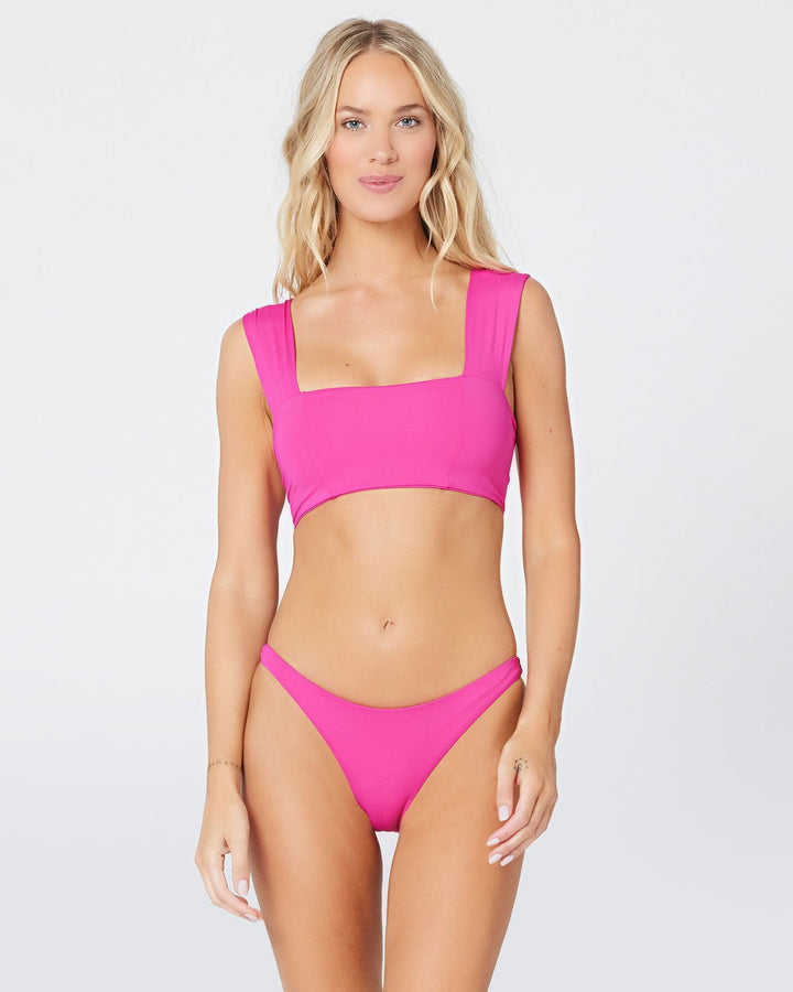 Camacho Bikini Bottom - Bougainvillea