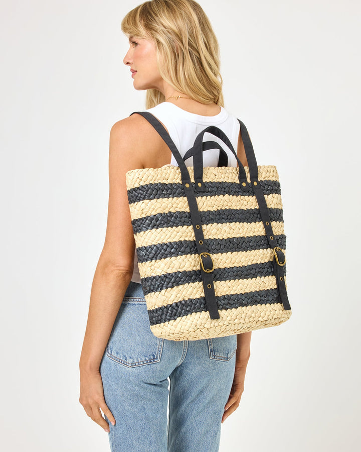 Summer Days Backpack - Natural-Black