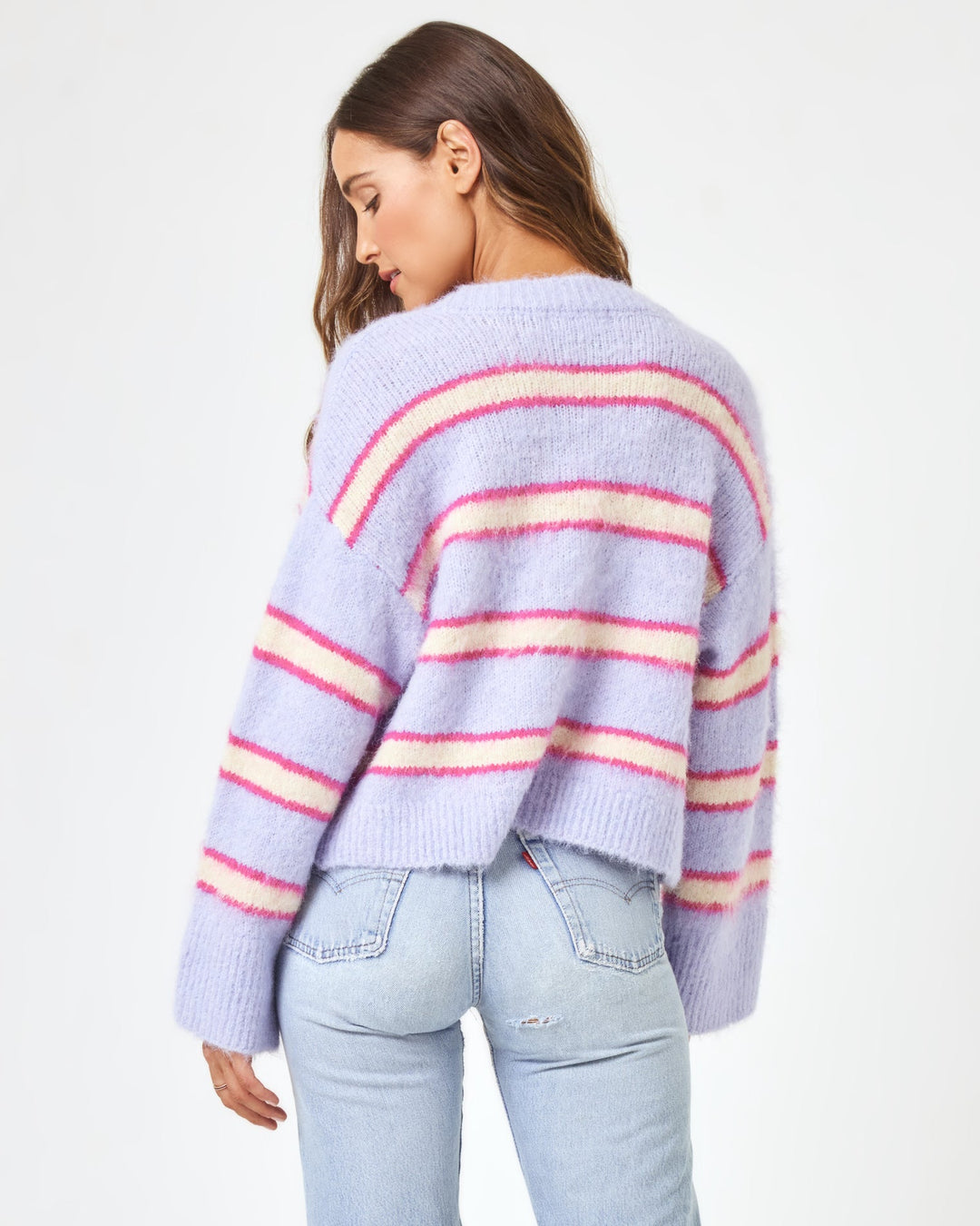 Montauk Sweater - Sandy Dune Stripe