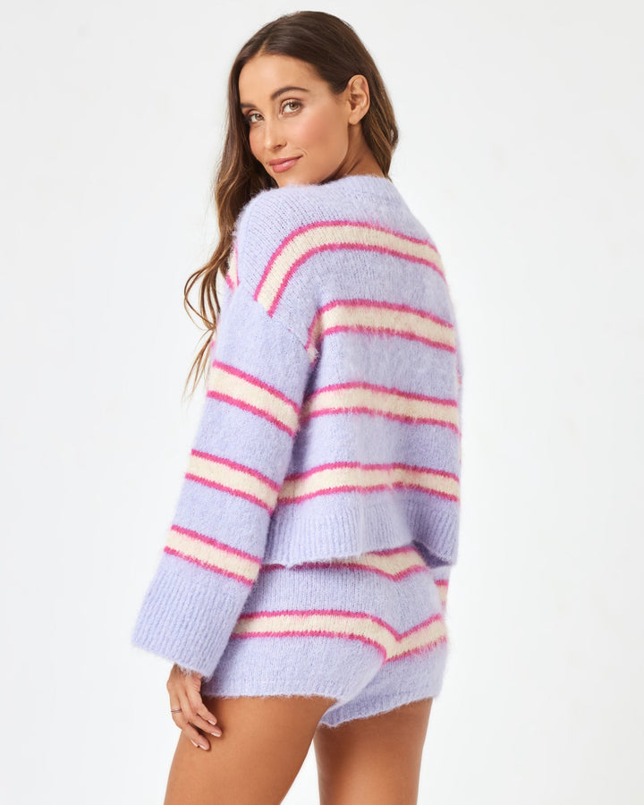 Montauk Sweater - Sandy Dune Stripe