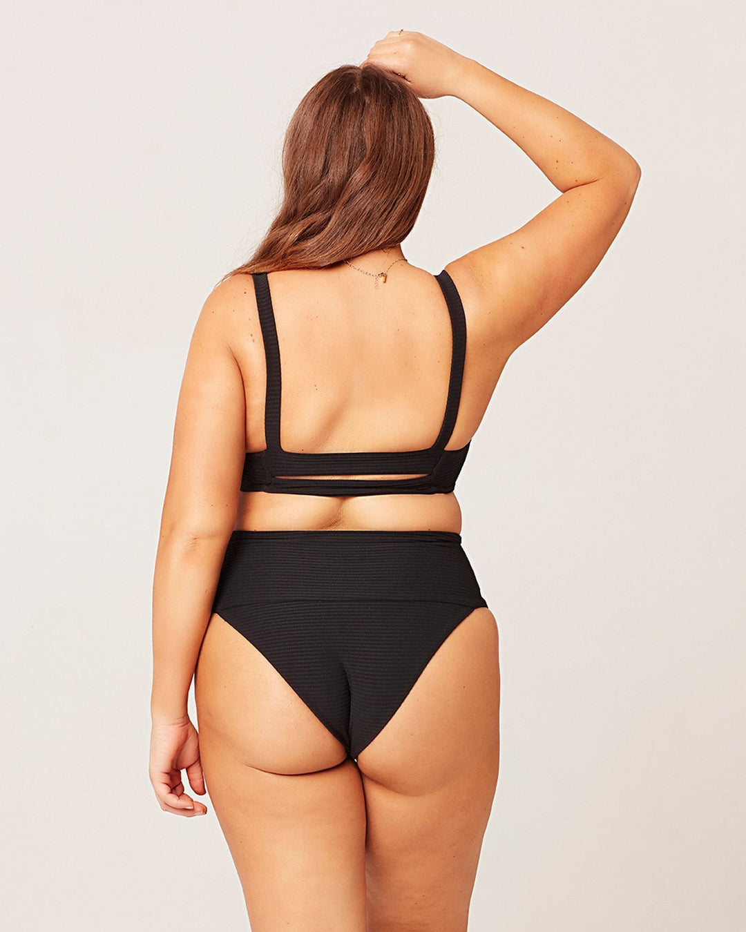 Eco Chic Repreve® Desi Bikini Bottom - Black