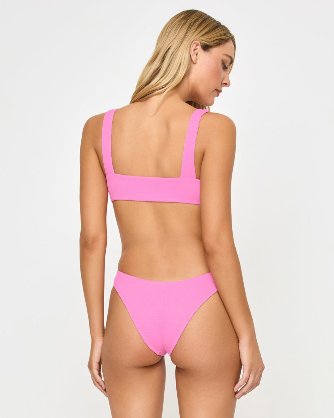 Willow Bikini Top - Hottest Pink