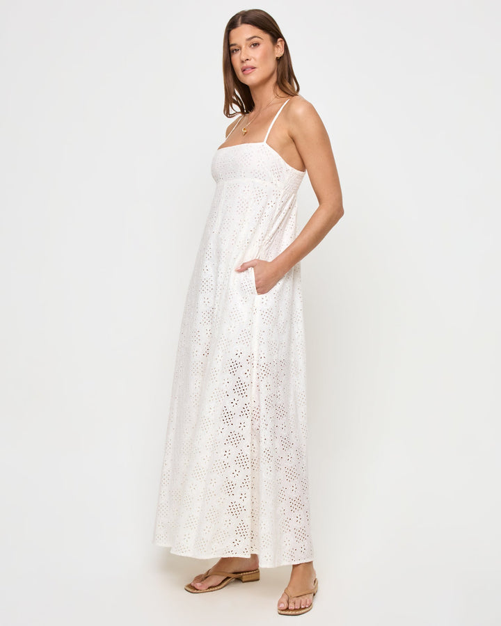 Raveena Dress - Cream