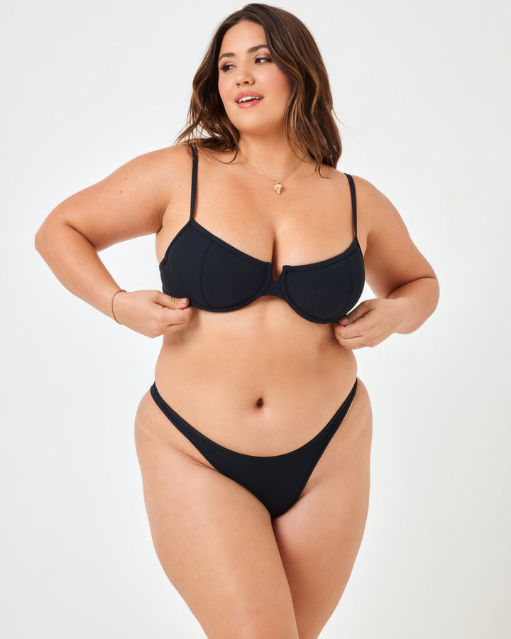 Hunter Bikini Top - Black