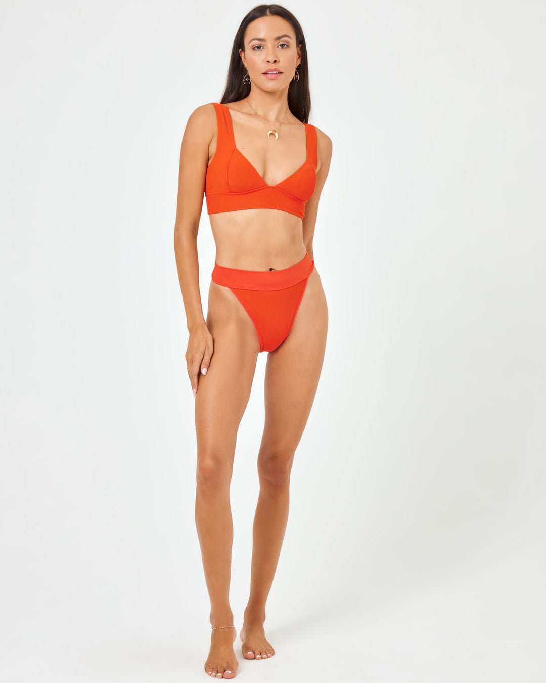 Hailey Bikini Top - Pimento