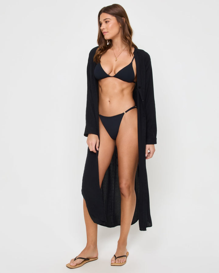 Yoli Shirtdress - Black