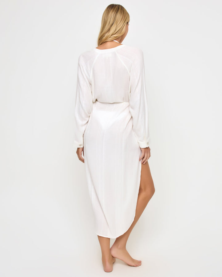 Yoli Shirtdress - Cream
