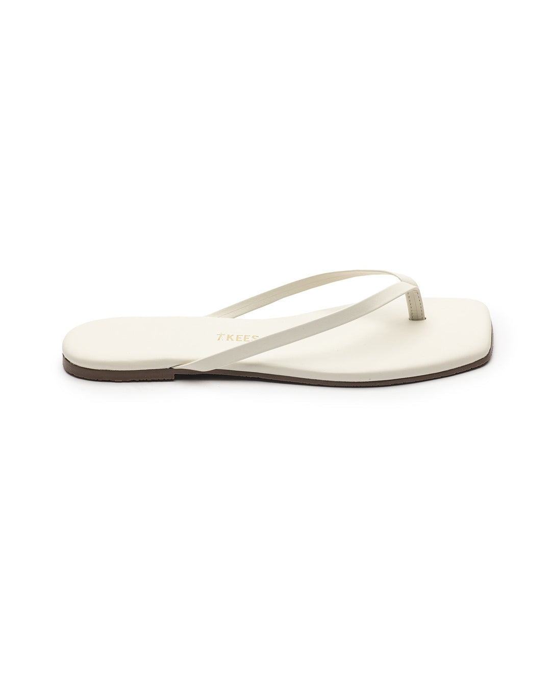 TKEES Square Toe Lily Sandals - Cream